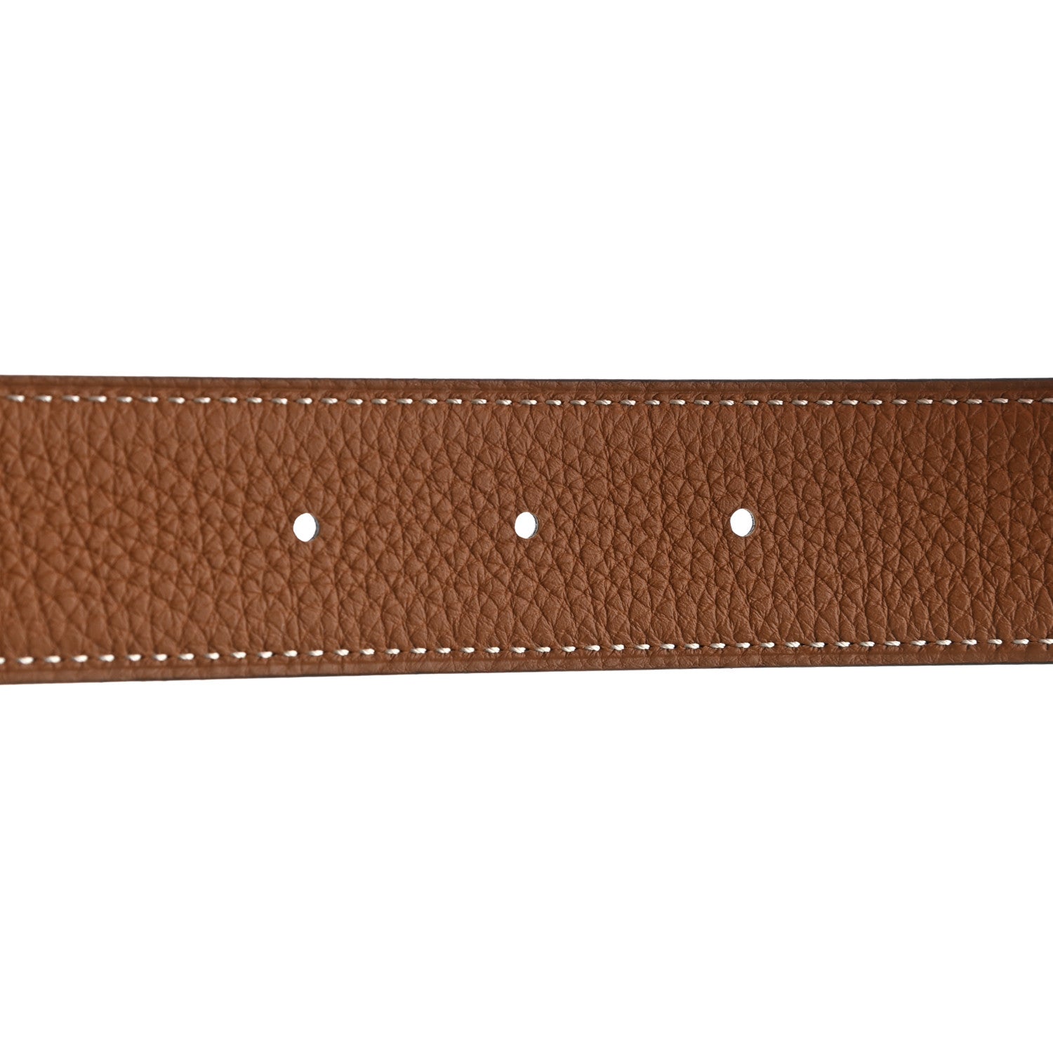 Hermes Box Togo 32mm H Belt 100 Black Gold 3 of 7