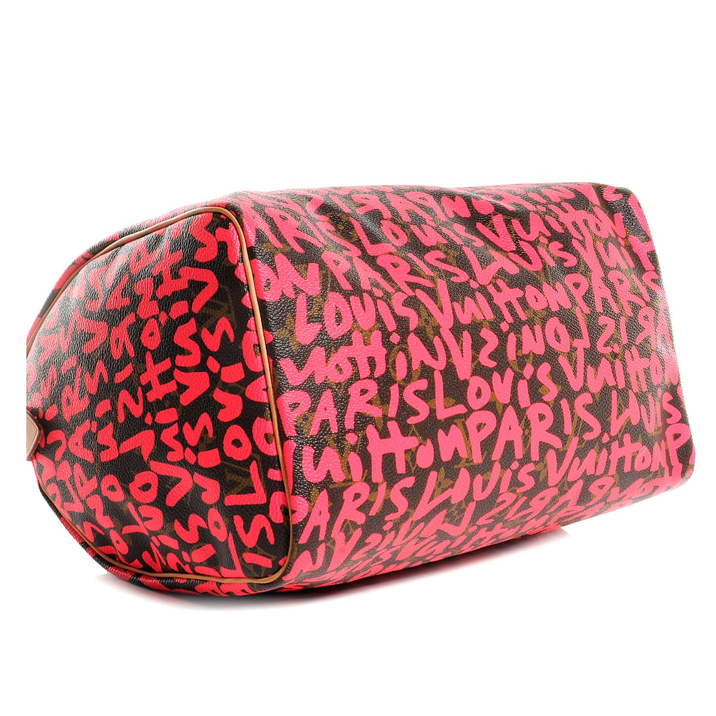 Monogram Graffiti Speedy 30 Fuchsia