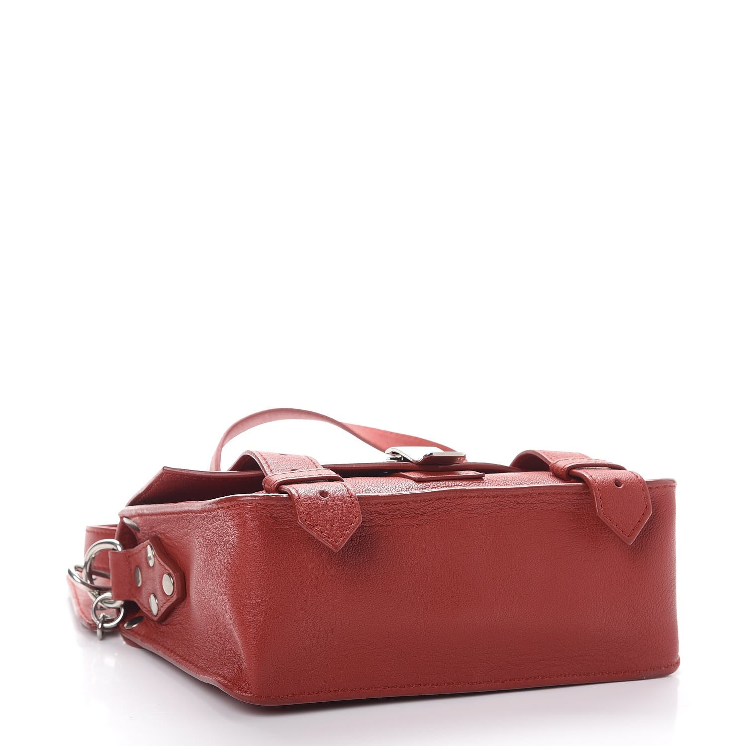 Proenza Schouler Lambskin PS1 Mini Pouch Messenger Brick 4 of 8