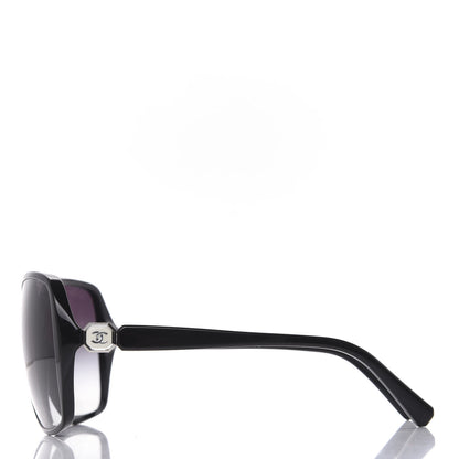 Chanel Square CC Sunglasses 5284 Black 3 of 8