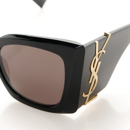 Saint Laurent Acetate Blaze Sunglasses SL M119 Black 7 of 8