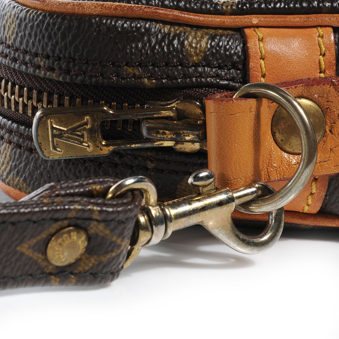 Monogram Pochette Marly Dragonne with Shoulder Strap