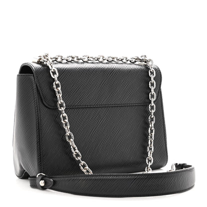 Louis Vuitton Epi Twist Shoulder Bag MM Black 3 of 9