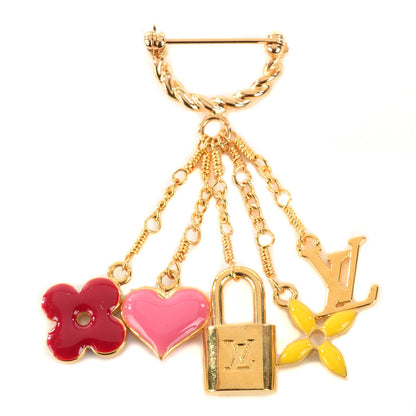 Louis Vuitton Sweet Monogram Pin Brooch Multicolor 3 of 5