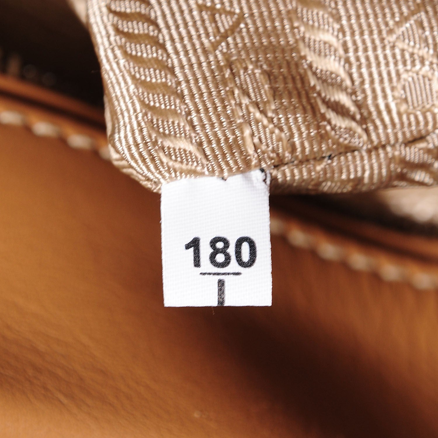 Prada City Calf Topstitched Hobo Caramel 8 of 9