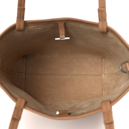 The Row Matte Grained Calfskin Small Park Tote Cinnamon 5 of 10