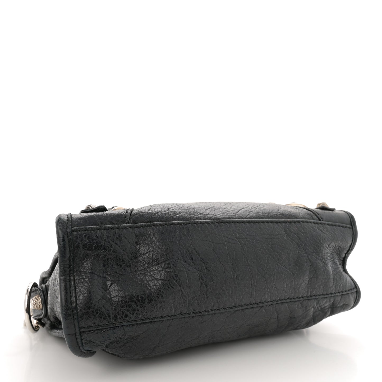 Agneau Giant 12 Silver Hardware Mini City Black