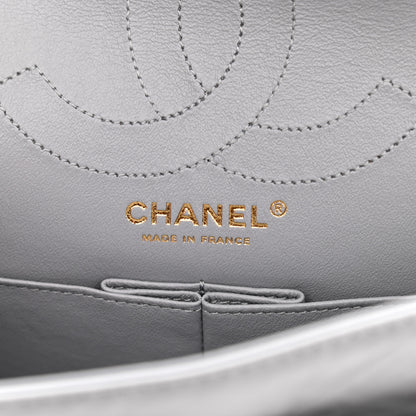 Chanel Aged Calfskin Quilted 2.55 Reissue 225 Flap Grey 6 of 11