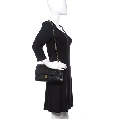 Chanel Caviar Quilted Medium Double Flap Black 2 of 9