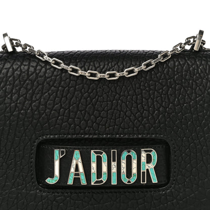 Christian Dior Canyon Grained Lambskin J'Adior Chain Flap Bag Black 7 of 10