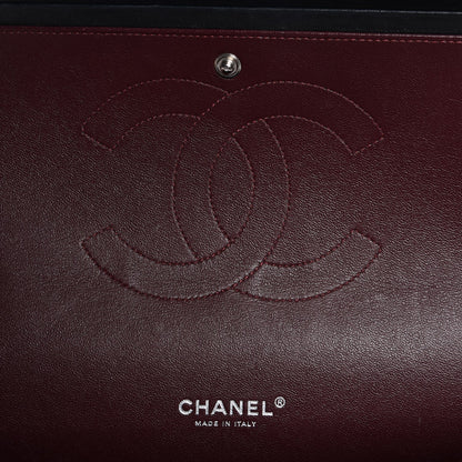 Chanel Lambskin Quilted Maxi Double Flap Black 8 of 9