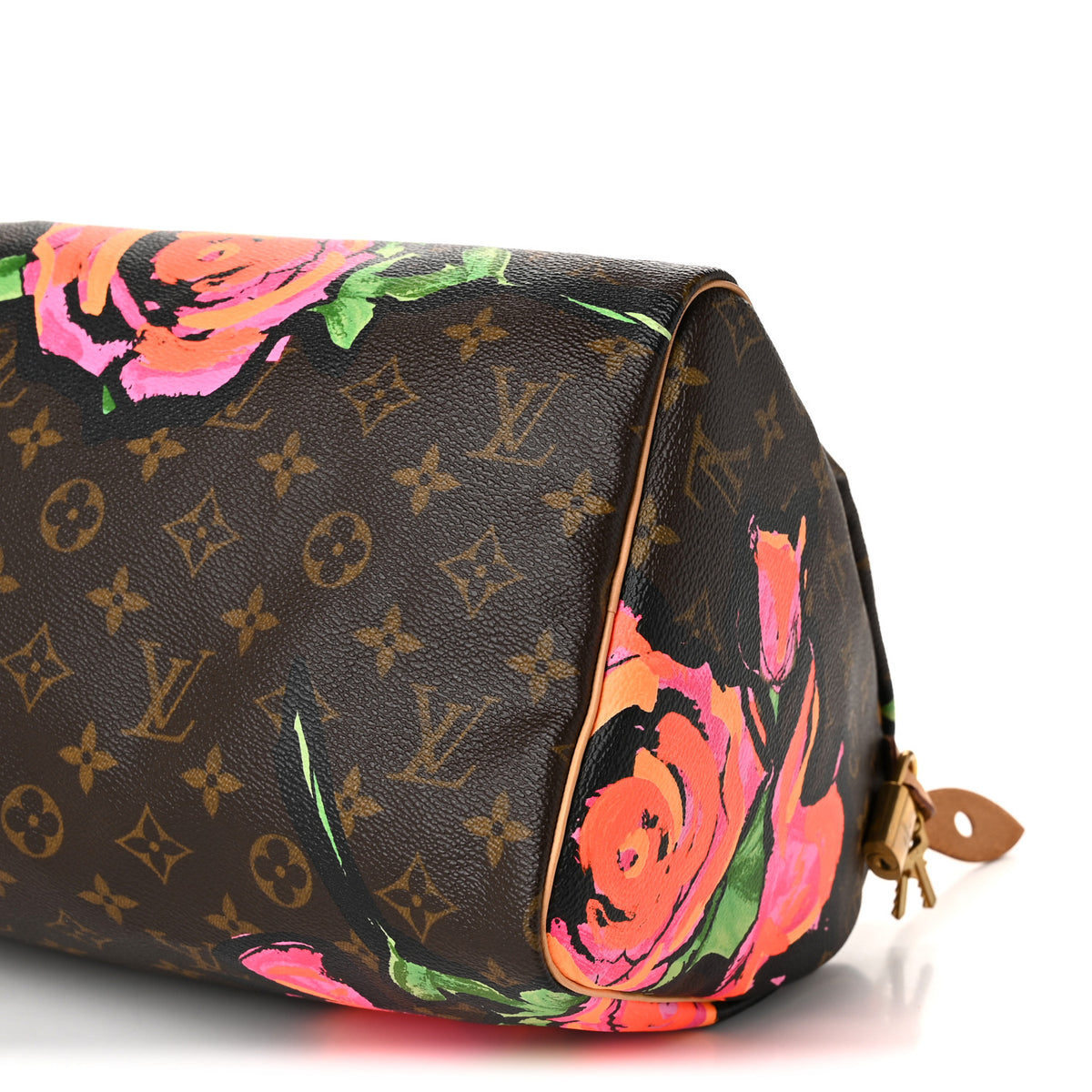 Louis Vuitton Monogram Roses Speedy 30 10 of 10