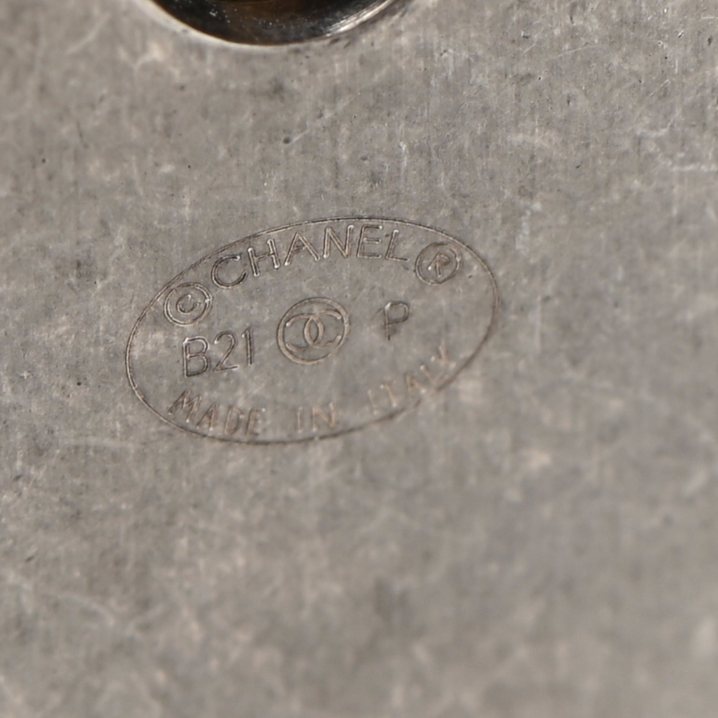 Ruthenium ID Dog Tag Charm Necklace Silver Gold