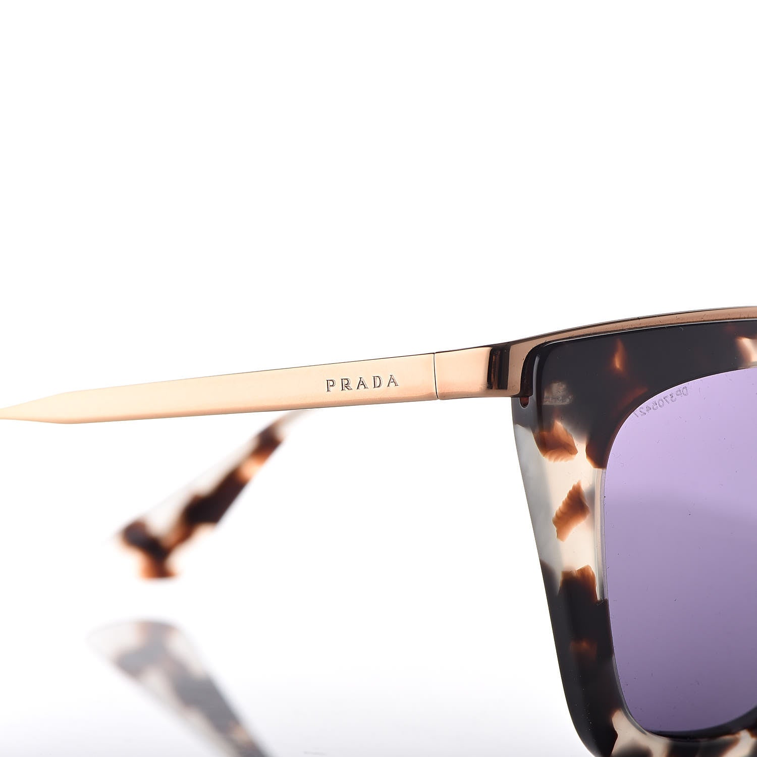 Prada Cinema Sunglasses SPR53S White Havana 7 of 9