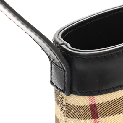 Burberry Prorsum House Check Shoulder Bag Black 11 of 11