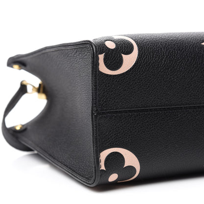Louis Vuitton Empreinte Monogram Giant Onthego PM Black Beige 6 of 10