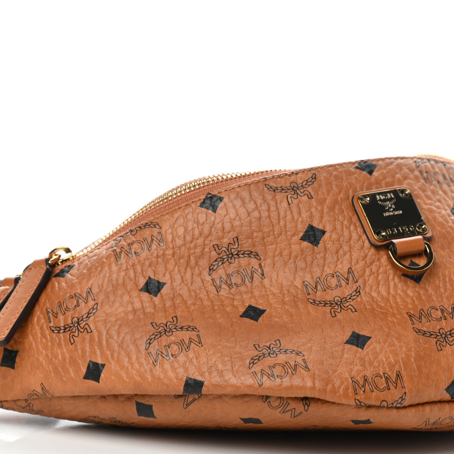 Visetos Medium Fusten Belt Bag Cognac