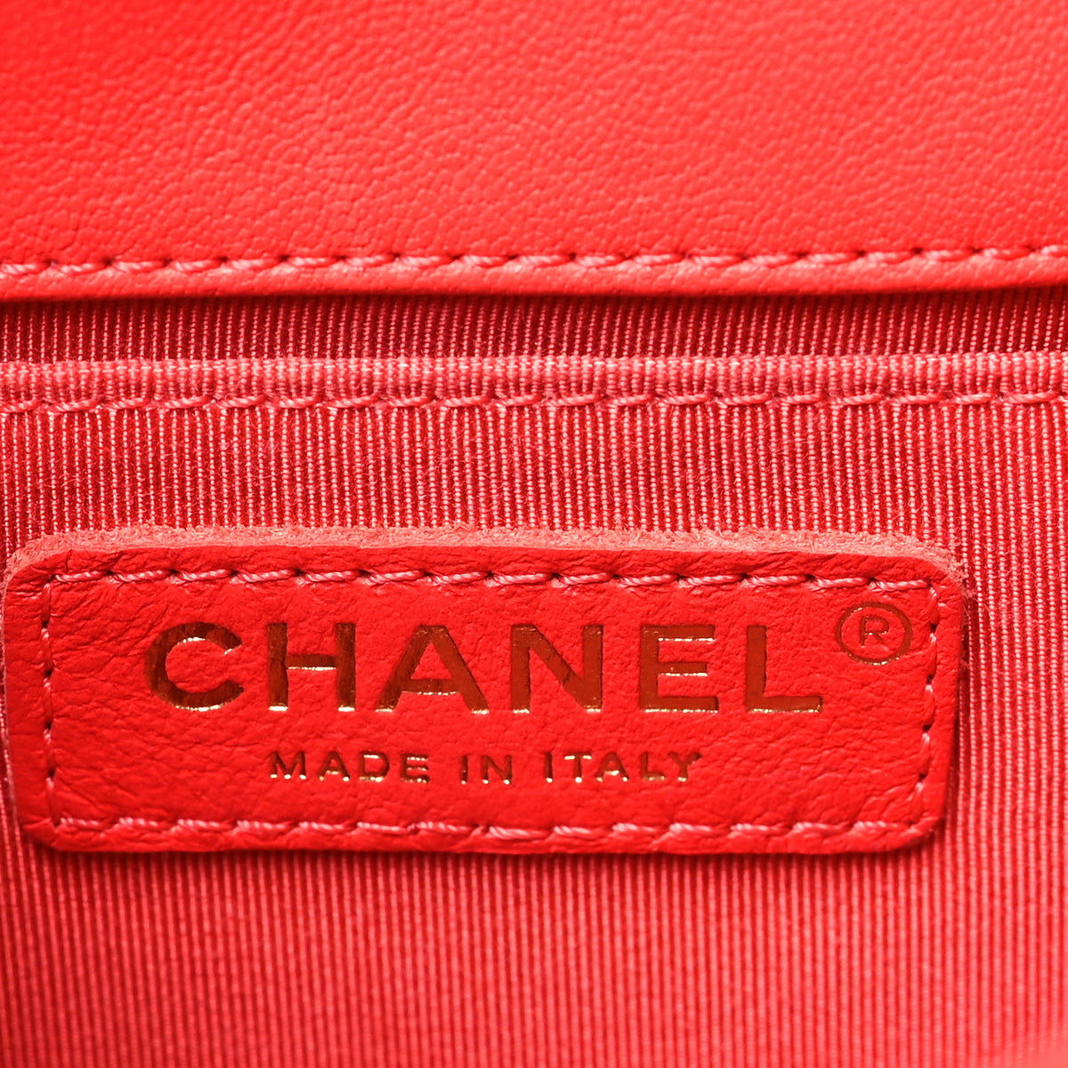 Chanel Goatskin Quilted Chic Pearls Flap Dark Pink 6 of 10