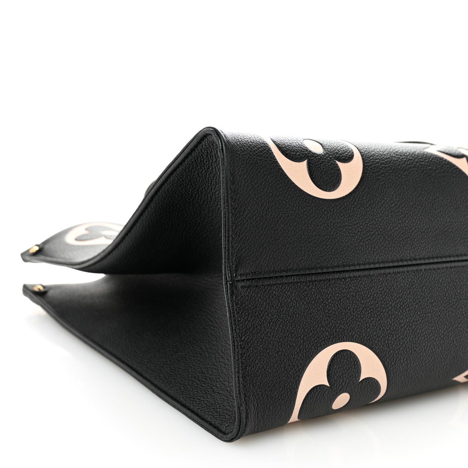 Louis Vuitton Empreinte Monogram Giant Onthego MM Black Beige 8 of 10