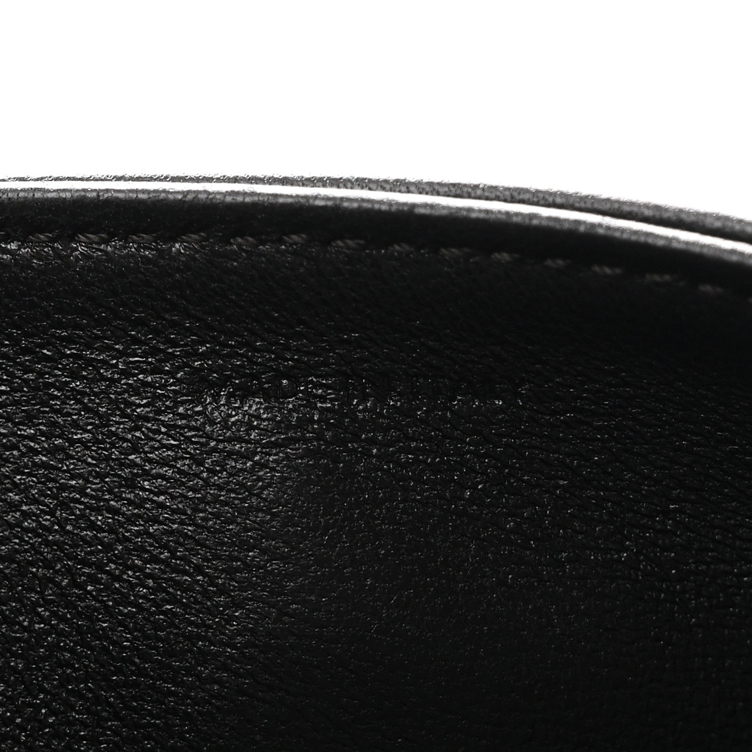 Celine Smooth Calfskin Triangle Crossbody Bag Black 6 of 10