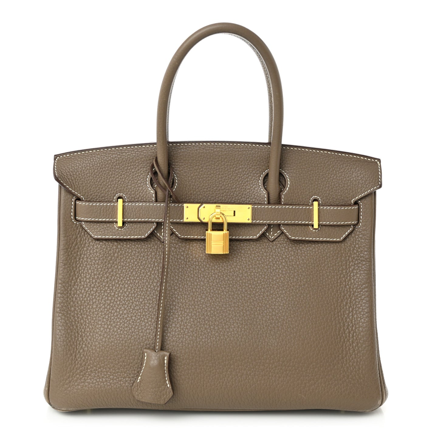 Taurillon Clemence Birkin 30 Etoupe
