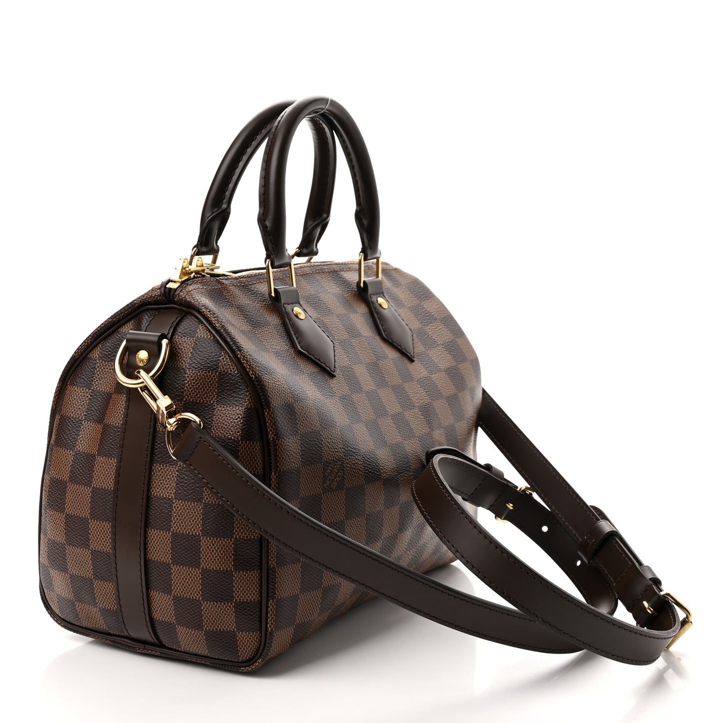 Damier Ebene Speedy Bandouliere 25
