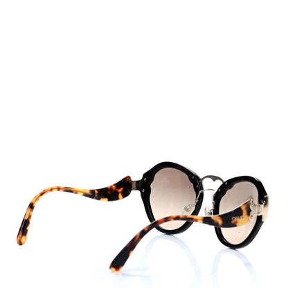 Prada Acetate Sunglasses SPR 09T Black Tortoise 4 of 8