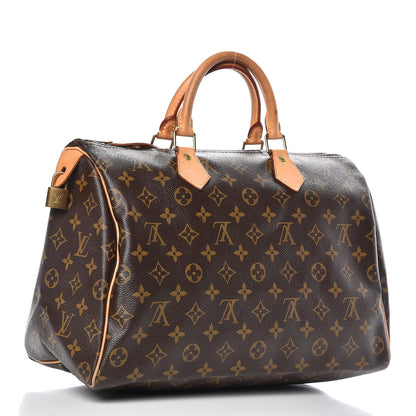 Louis Vuitton Monogram Speedy 35 3 of 19