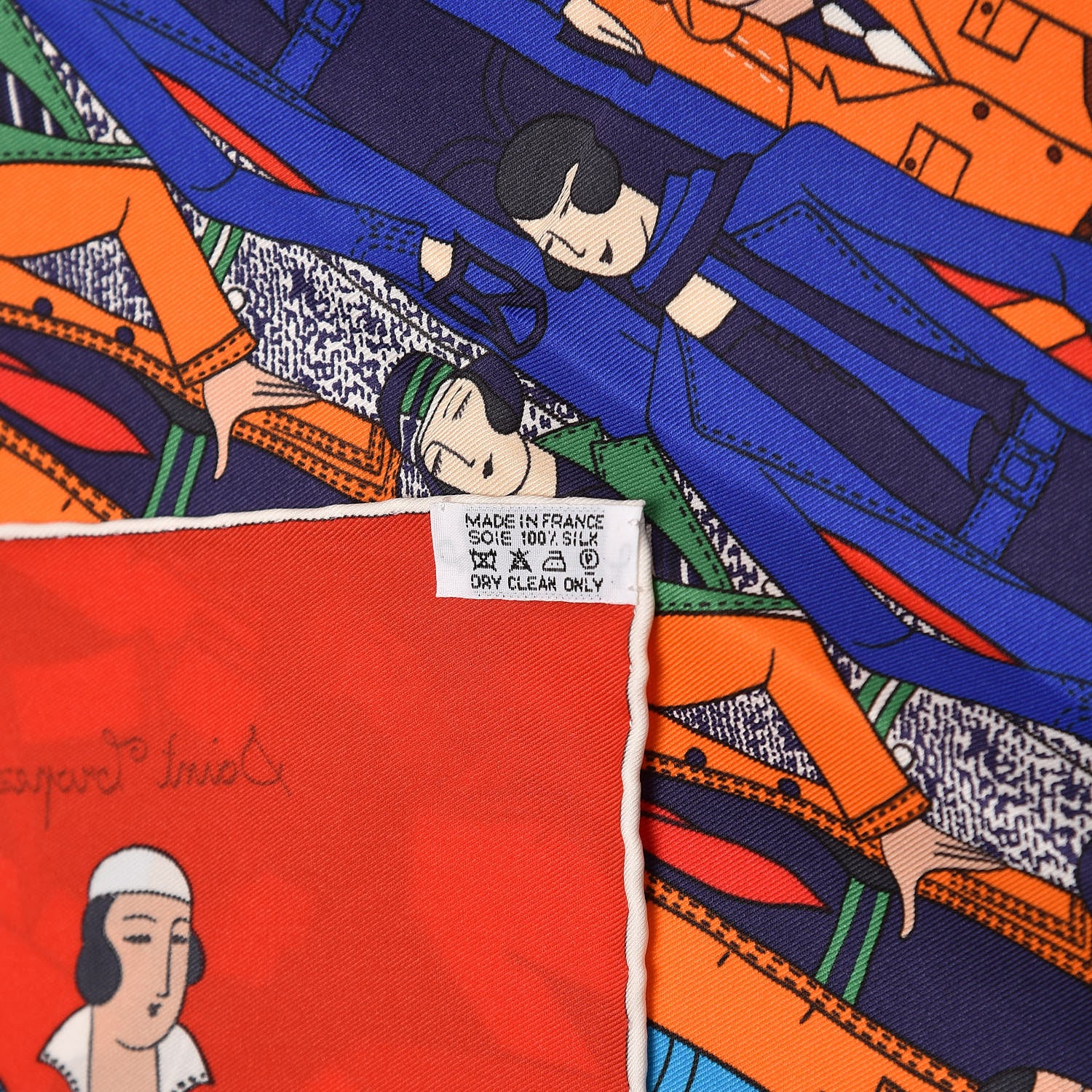 Hermes Silk Les Sportives Scarf 70 5 of 6