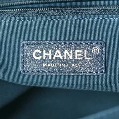 Chanel Denim Small Deauville Tote Light Blue 6 of 10