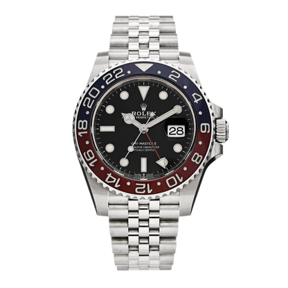 Rolex Stainless Steel 40mm Oyster Perpetual Date GMT Master Ⅱ Pepsi Watch 126710BLRO 1 of 5
