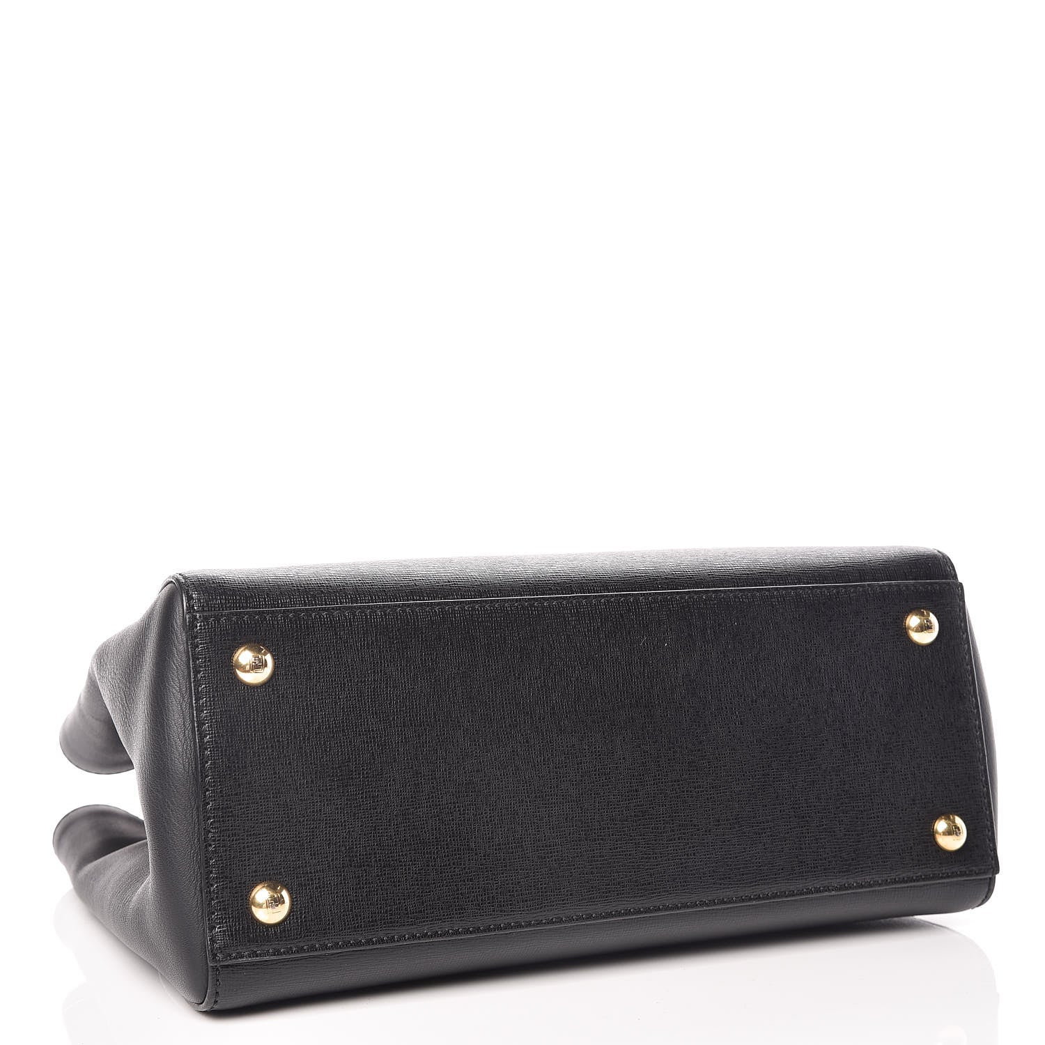 Fendi Vitello Elite Petite 2Jours Tote Black 5 of 9