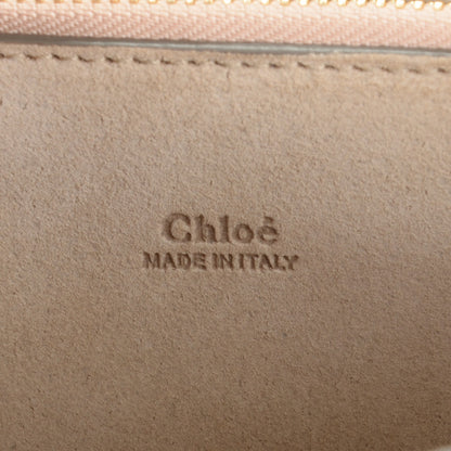Chloe Suede Medium Faye Shoulder Bag Desert Beige 6 of 7