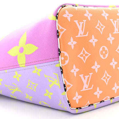Louis Vuitton Monogram Giant Neverfull MM Pink Lilac 10 of 18