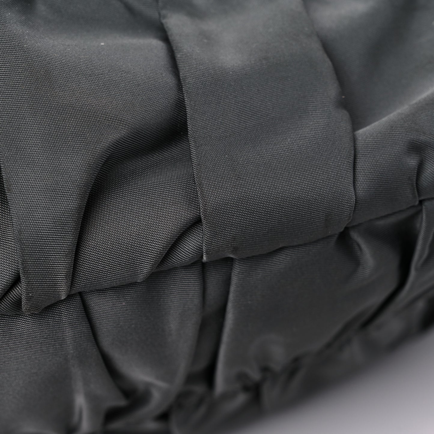 Tessuto Nylon Gaufre Tote Fumo