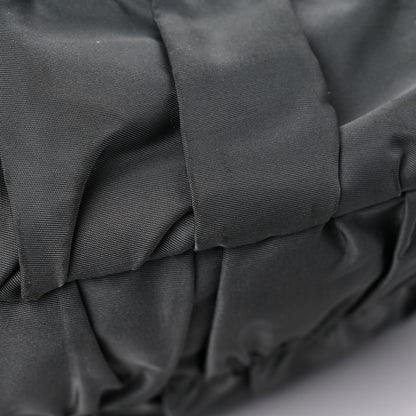 Prada Tessuto Nylon Gaufre Tote Fumo 18 of 26