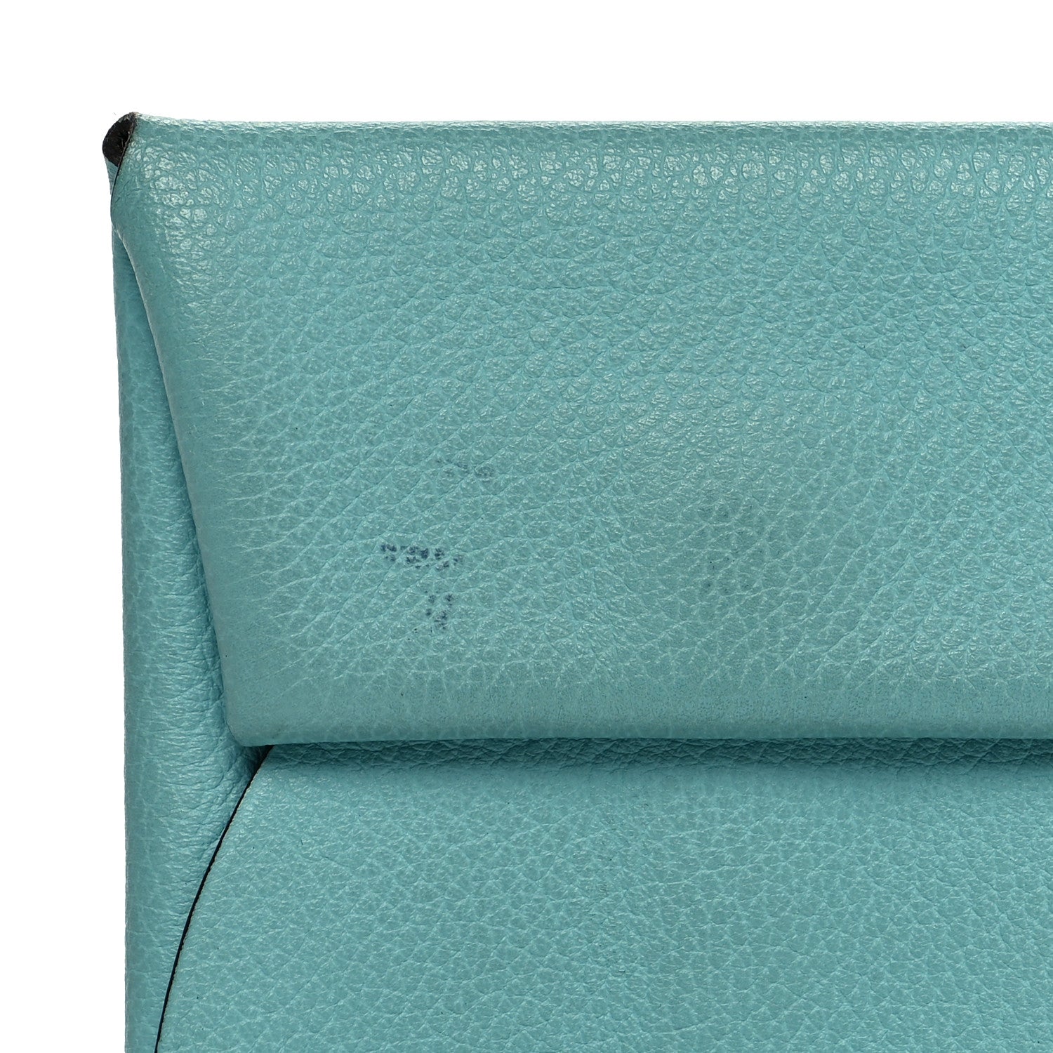 Hermes Evercolor Bastia Verso Coin Purse Bleu Atoll Vert Anglais 9 of 9