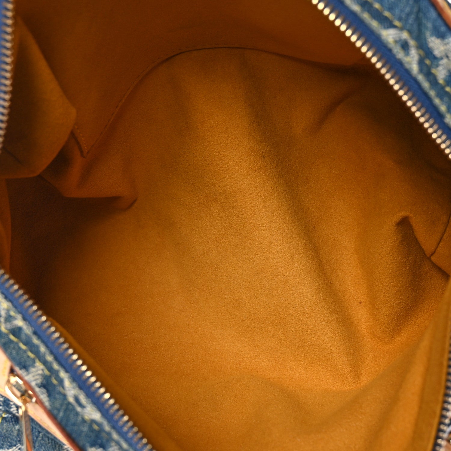 Louis Vuitton Monogram Denim Neo Speedy Blue 5 of 11