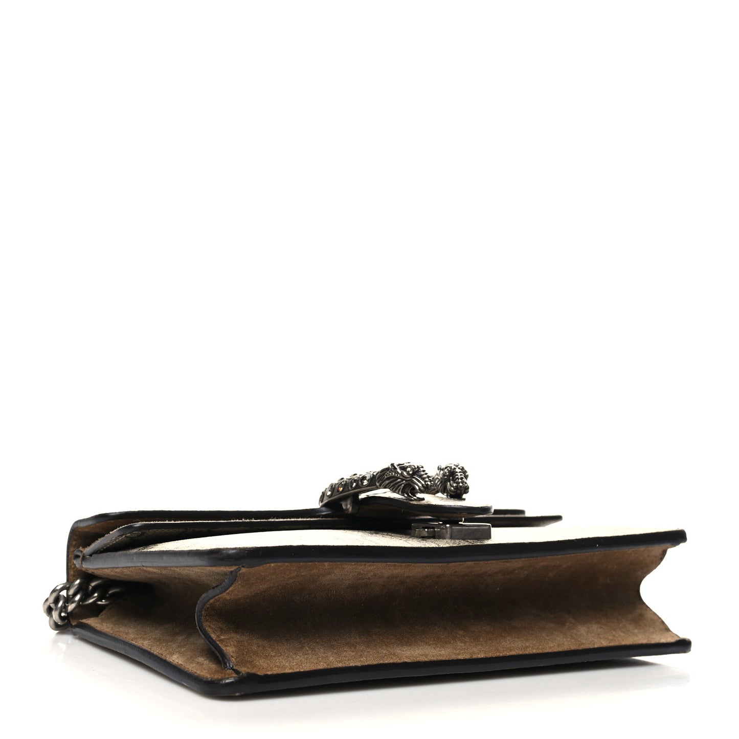 GG Supreme Monogram Small Dionysus Shoulder Bag Taupe