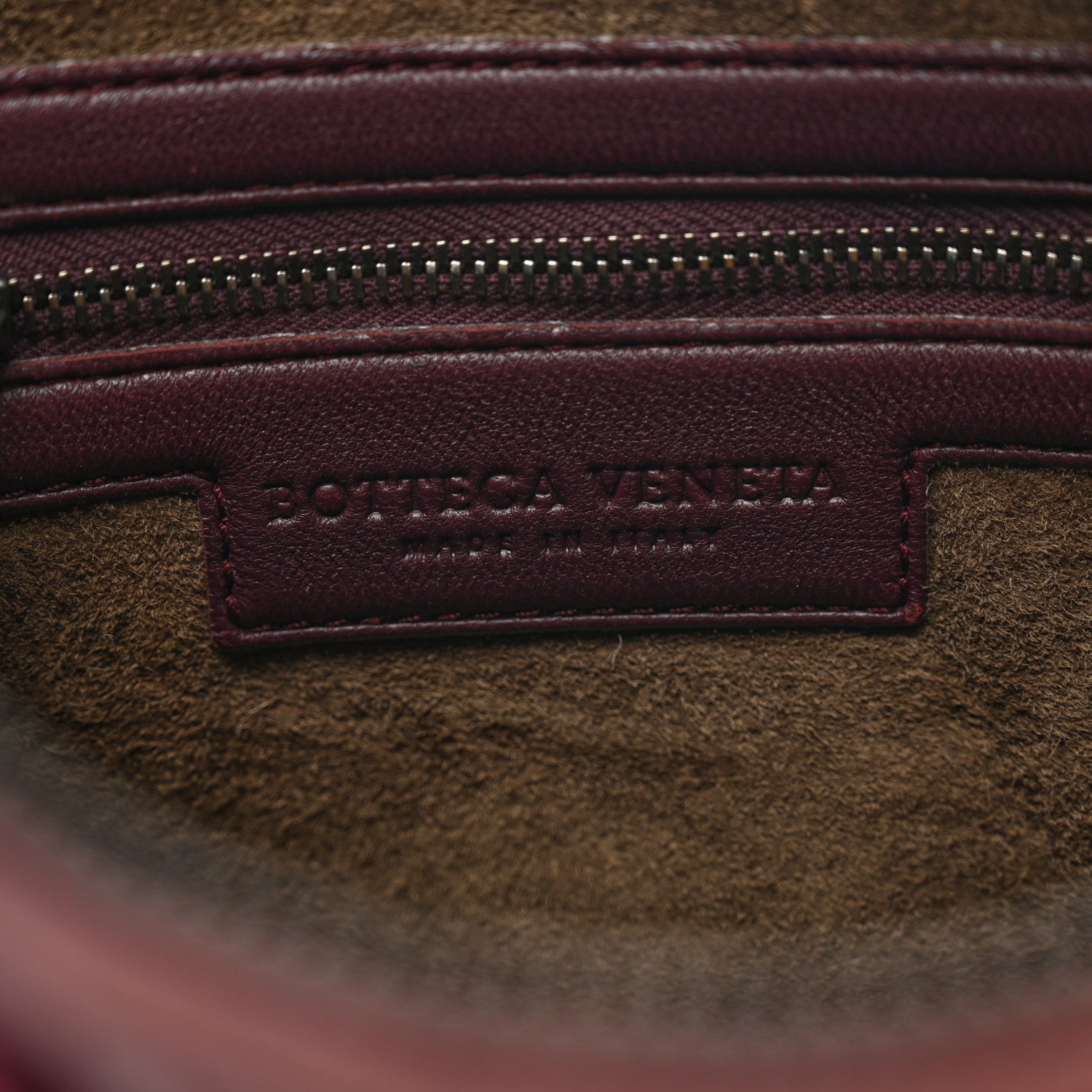 Bottega Veneta Nappa Velours Intrecciato Fuzzy Medium Veneta Hobo Aubergine 5 of 8