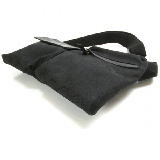 Gucci Monogram Belt Bag Black 6 of 11