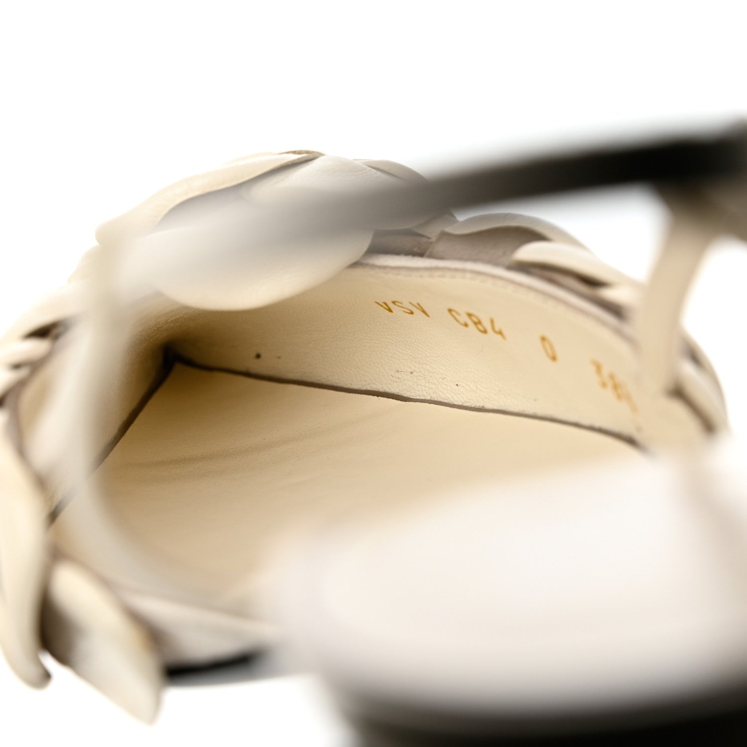 Valentino Garavani Kidskin Atelier 03 Rose Edition Slingback 40mm Pumps 38.5 Avorio 11 of 14