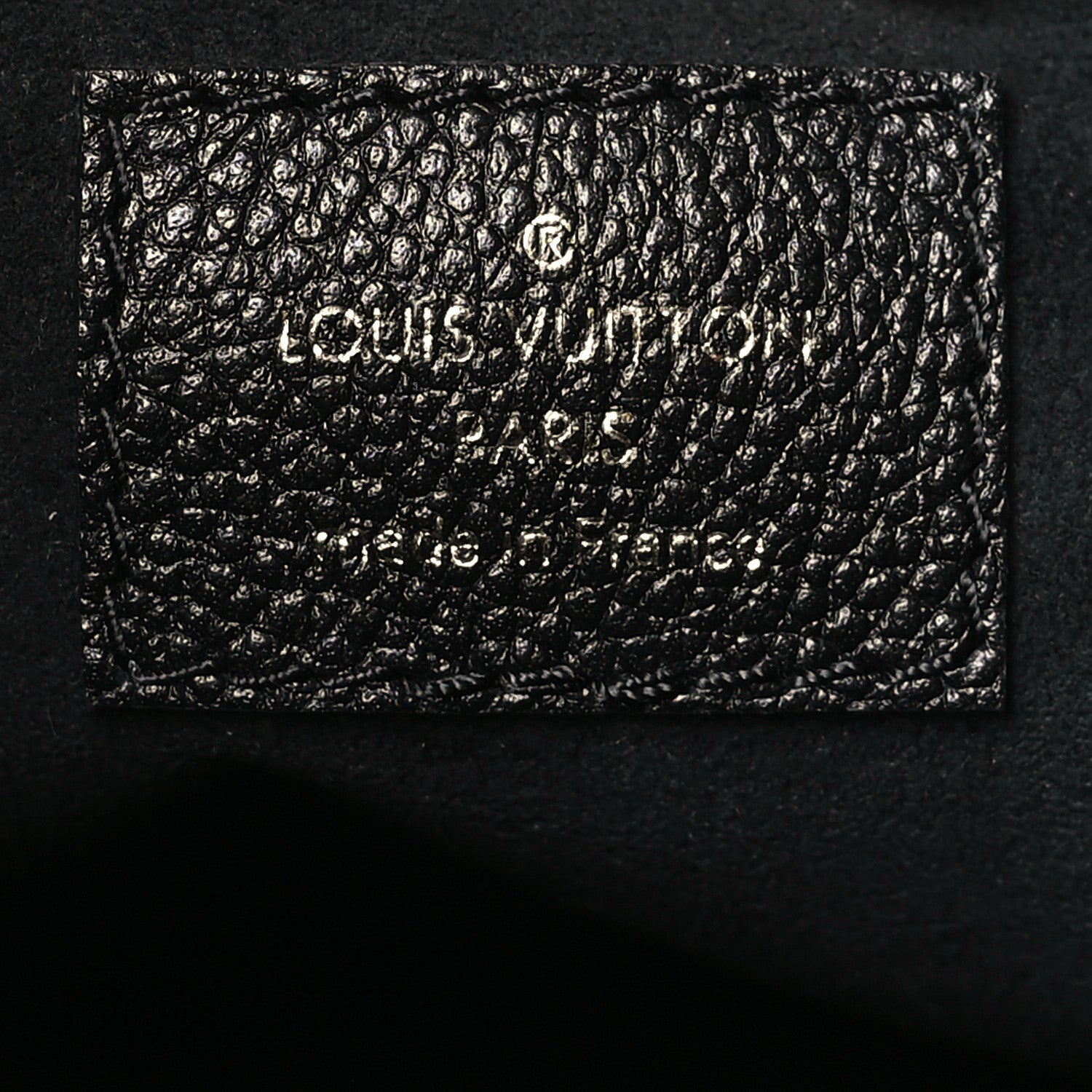 Louis Vuitton Empreinte Monogram Giant Loop Hobo Black 7 of 9