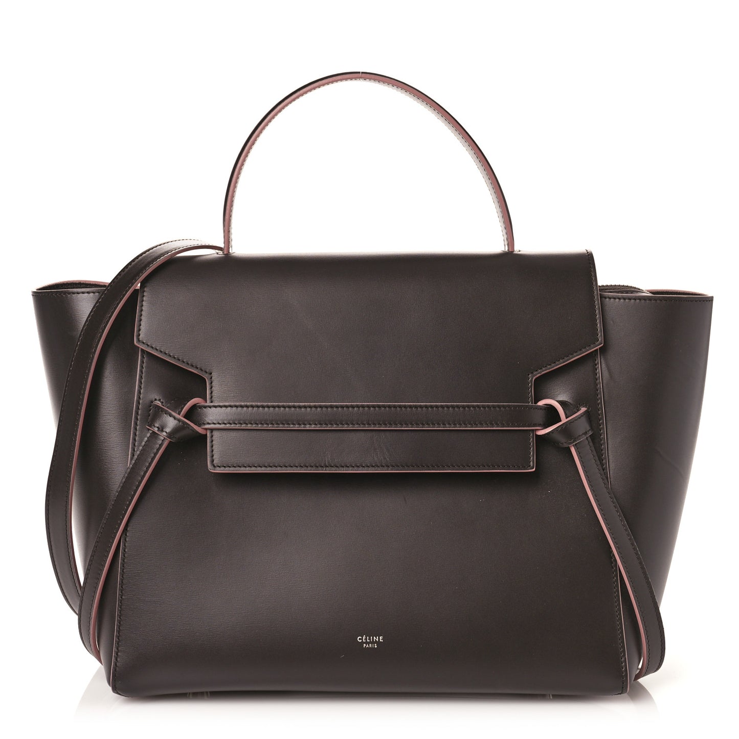 Palmelato Calfskin Mini Belt Bag Espresso