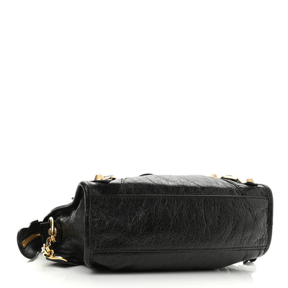 Balenciaga Agneau Giant 12 Gold Hardware Mini City Black 4 of 14