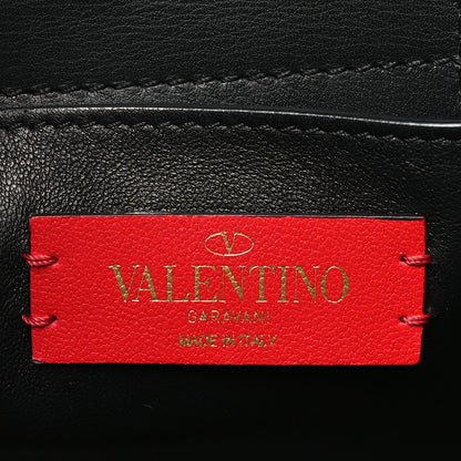 Valentino Garavani Smooth Calfskin Supervee Top Handle Bag Black 6 of 12