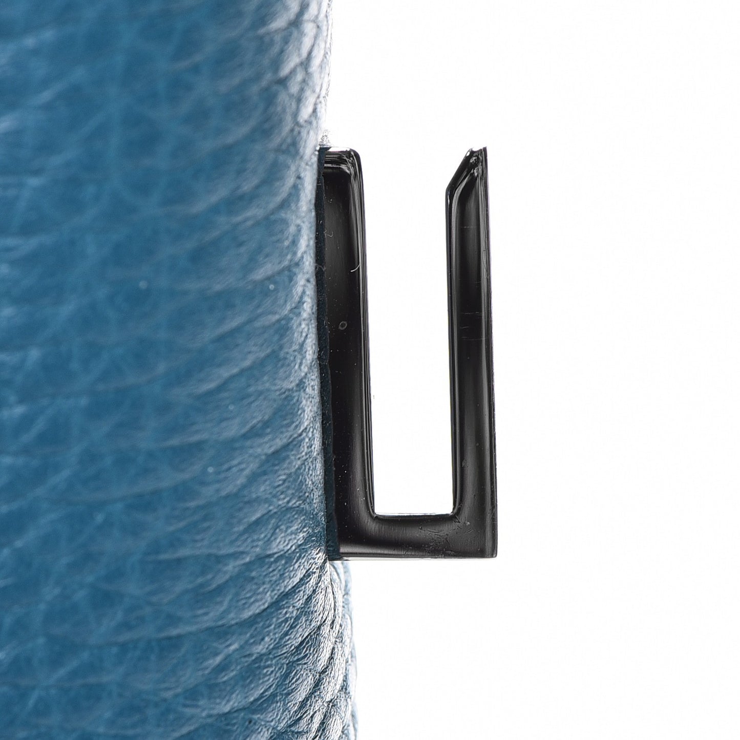 Taurillon Clemence Birkin 35 Bleu Izmir