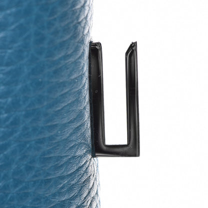 Hermes Taurillon Clemence Birkin 35 Bleu Izmir 24 of 42