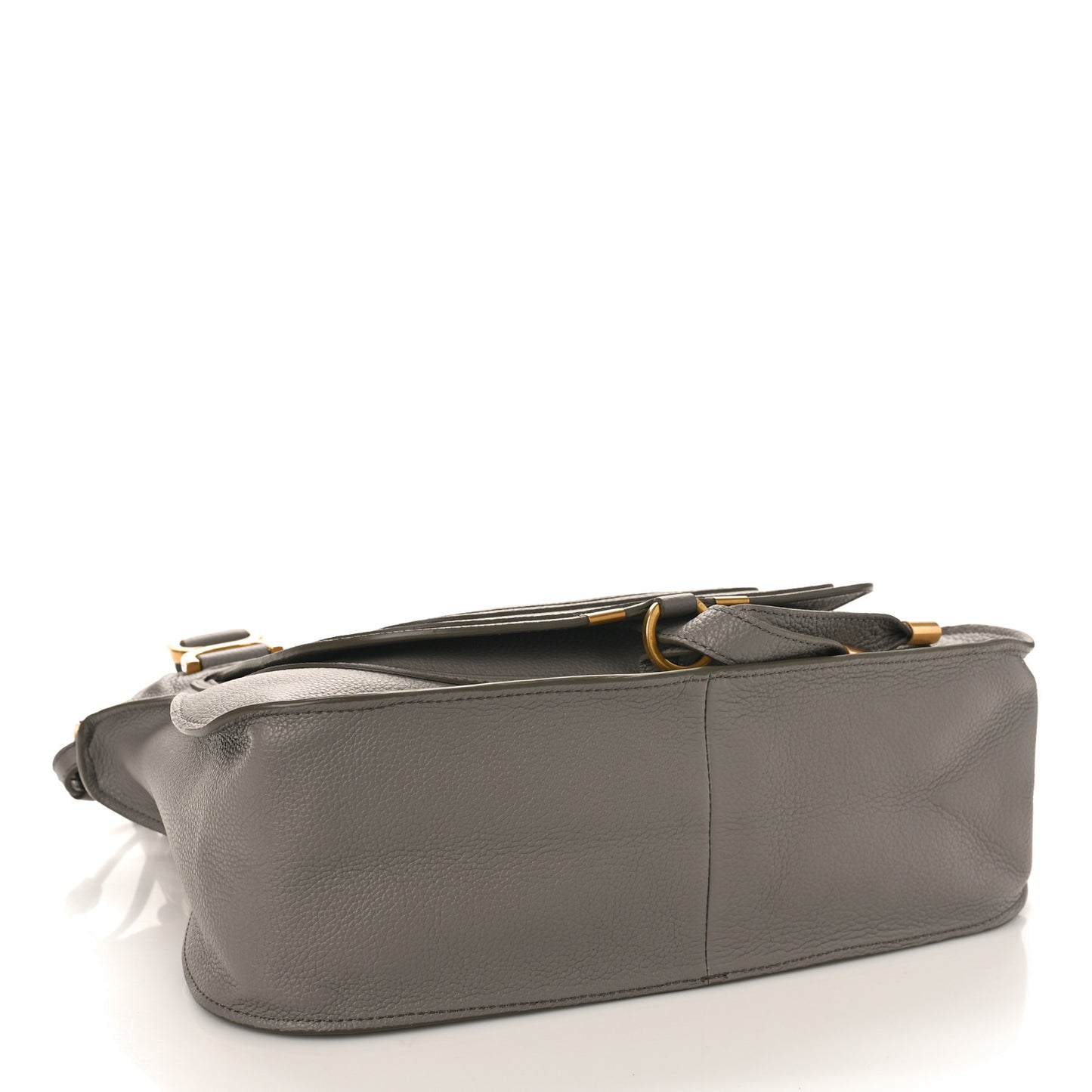 Calfskin Medium Marcie Satchel Cashmere Grey