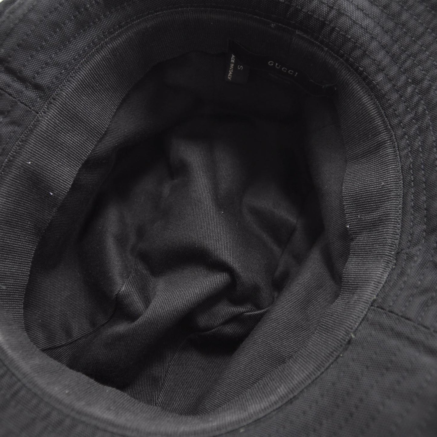 Monogram Web Bucket Cap Small